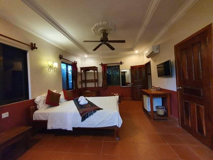 Phoumrumduol Bungalow Kampot Esterno foto