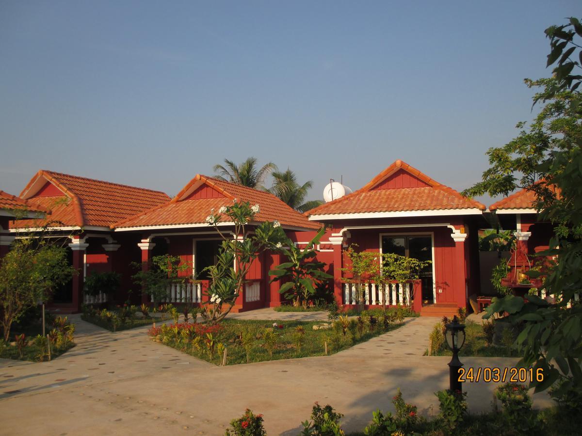 Phoumrumduol Bungalow Kampot Esterno foto