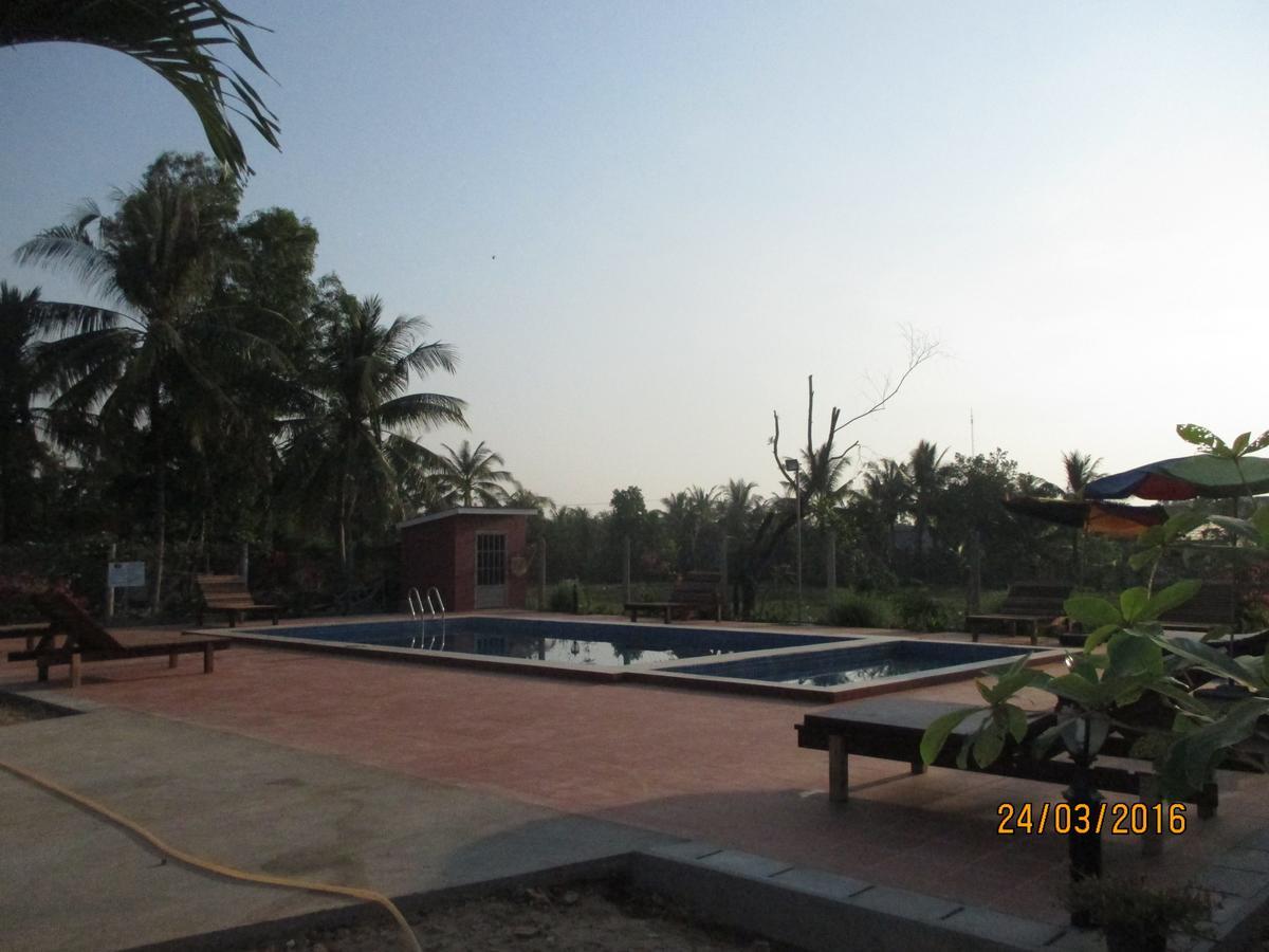 Phoumrumduol Bungalow Kampot Esterno foto