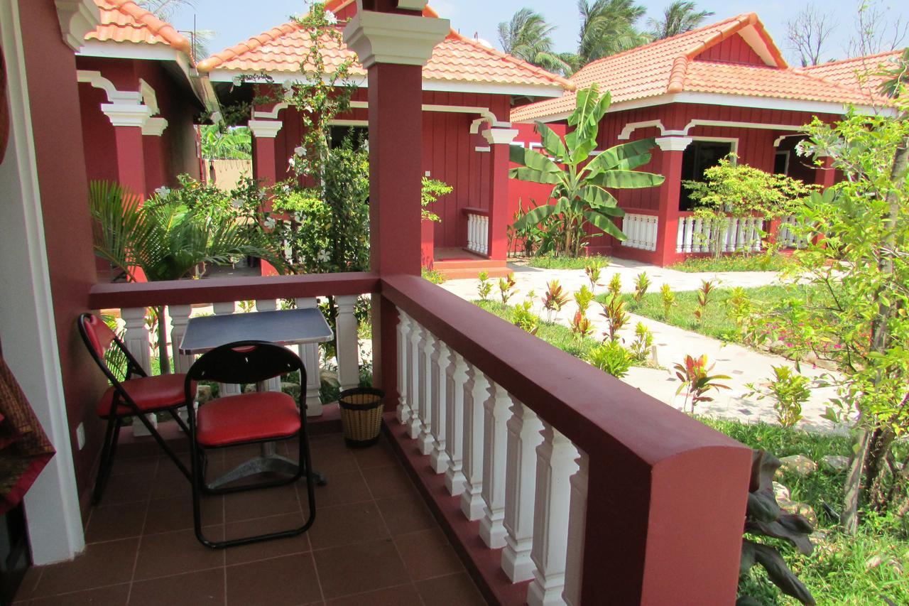 Phoumrumduol Bungalow Kampot Esterno foto