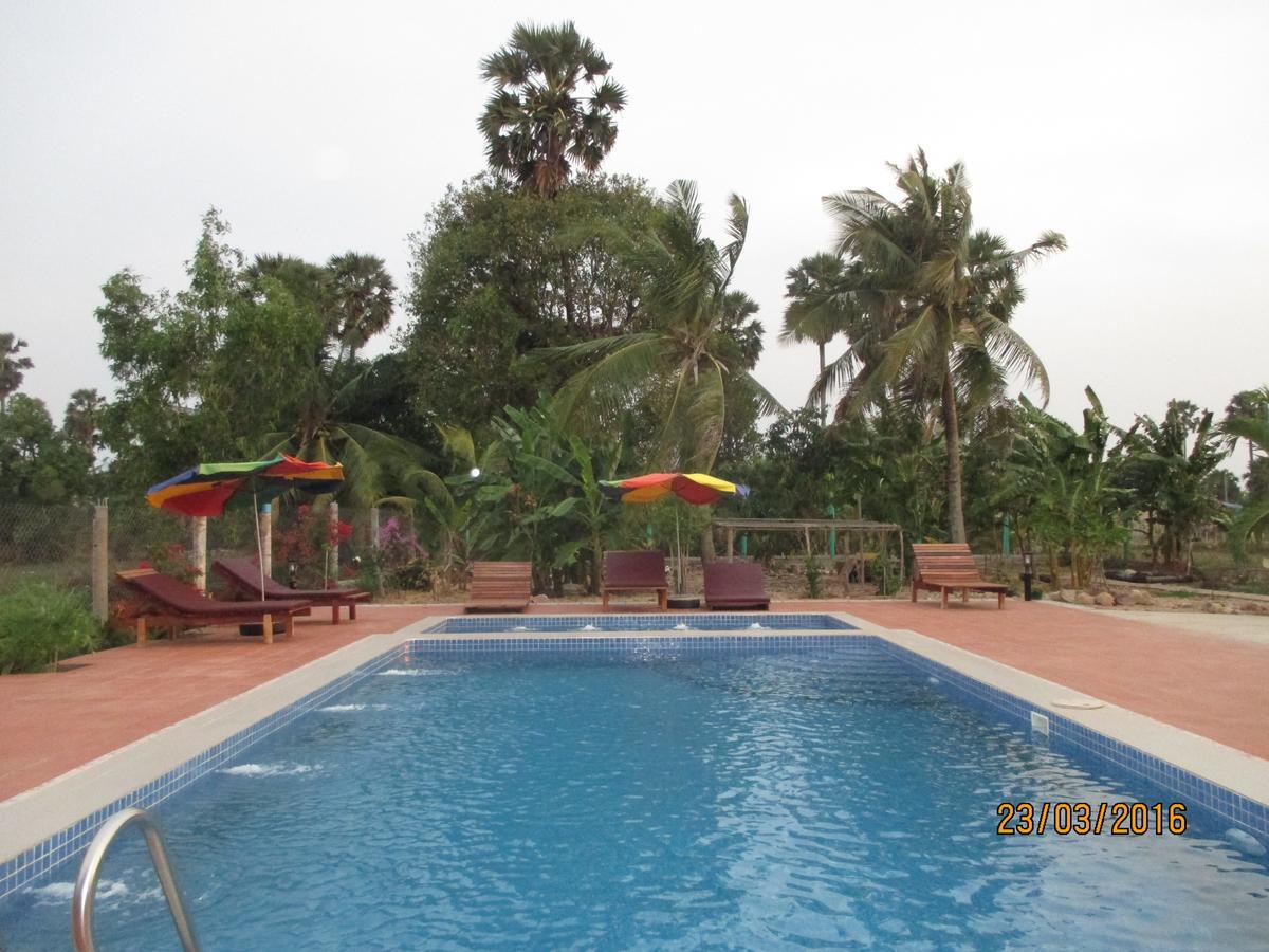 Phoumrumduol Bungalow Kampot Esterno foto