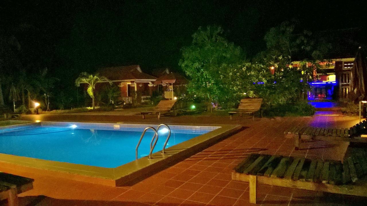 Phoumrumduol Bungalow Kampot Esterno foto