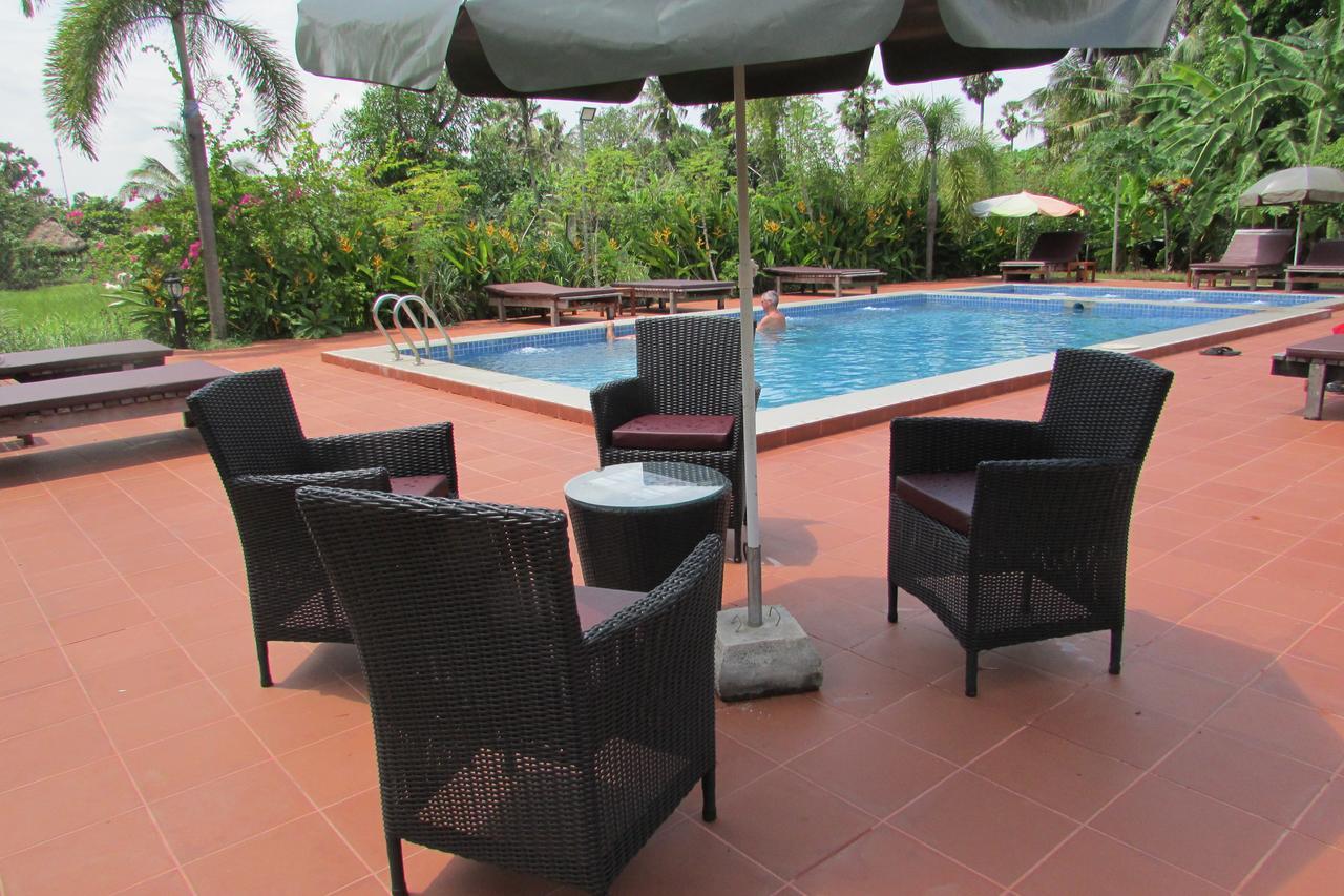 Phoumrumduol Bungalow Kampot Esterno foto