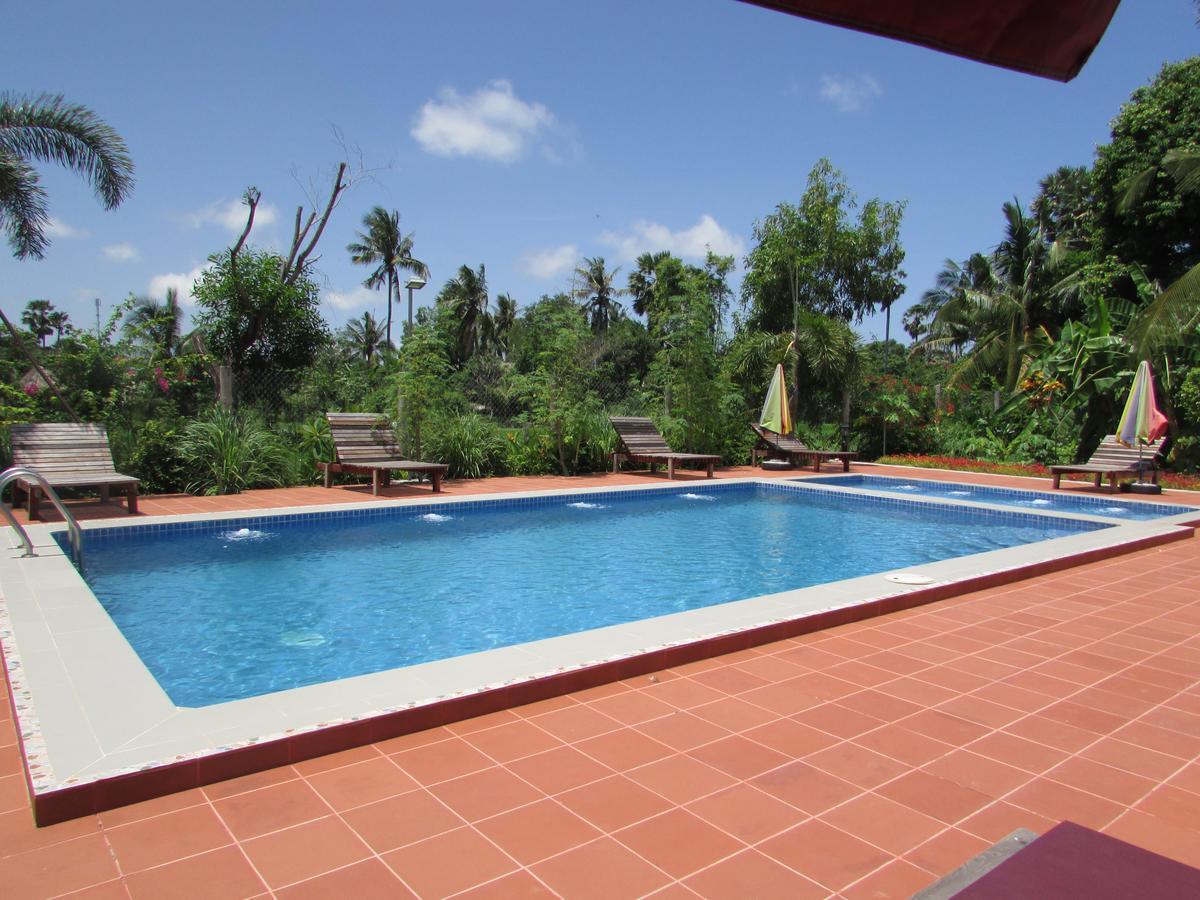 Phoumrumduol Bungalow Kampot Esterno foto
