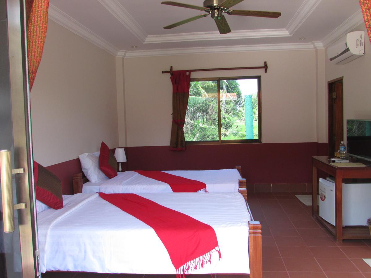 Phoumrumduol Bungalow Kampot Esterno foto